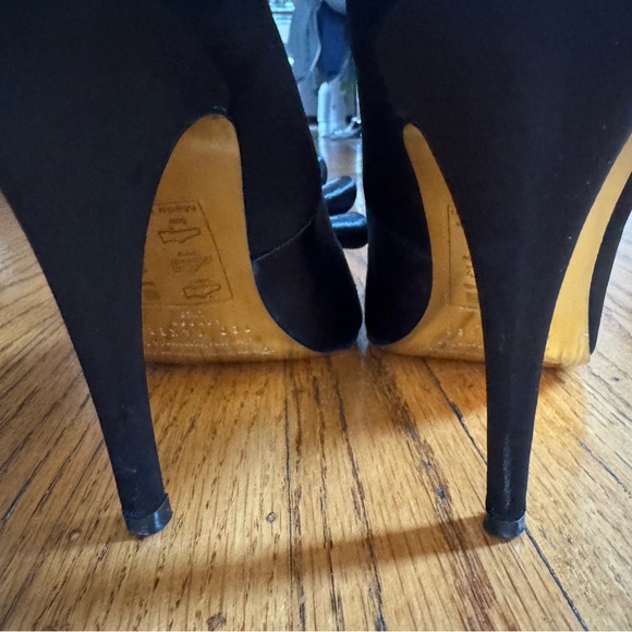 Ted baker black satin heels - Picture 3 of 5